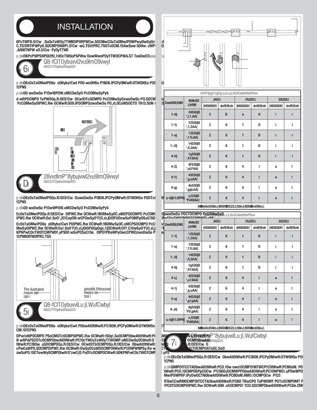 Wayne-Dalton 9800 installation instructions 