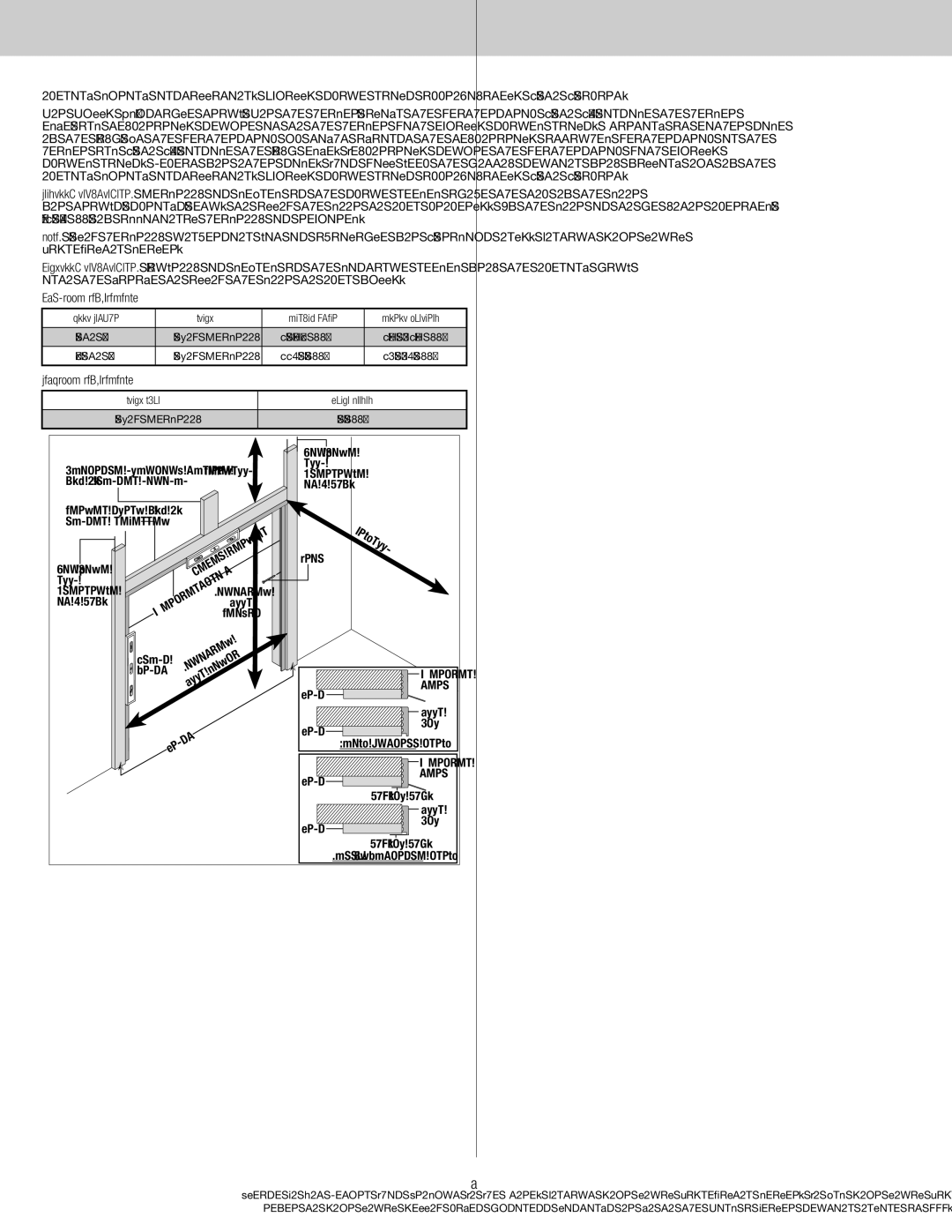 Wayne-Dalton 9800 installation instructions Backroom, Headroom Requirements 