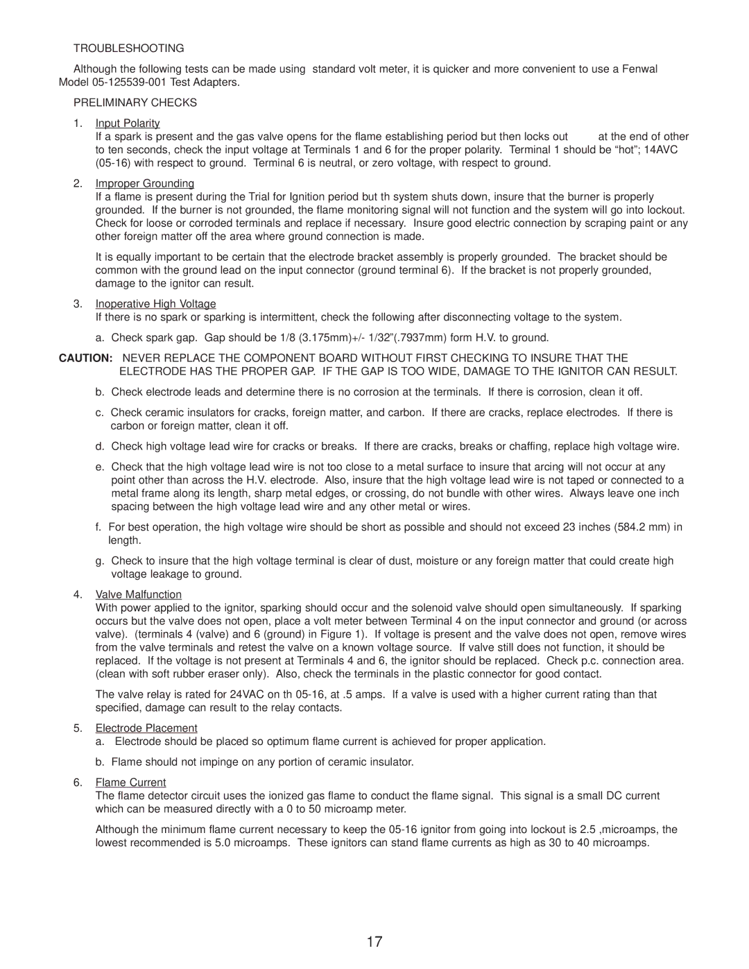 Wayne P250AF-DI, P250AF-EP, P265-EP, P265F specifications Troubleshooting, Preliminary Checks 