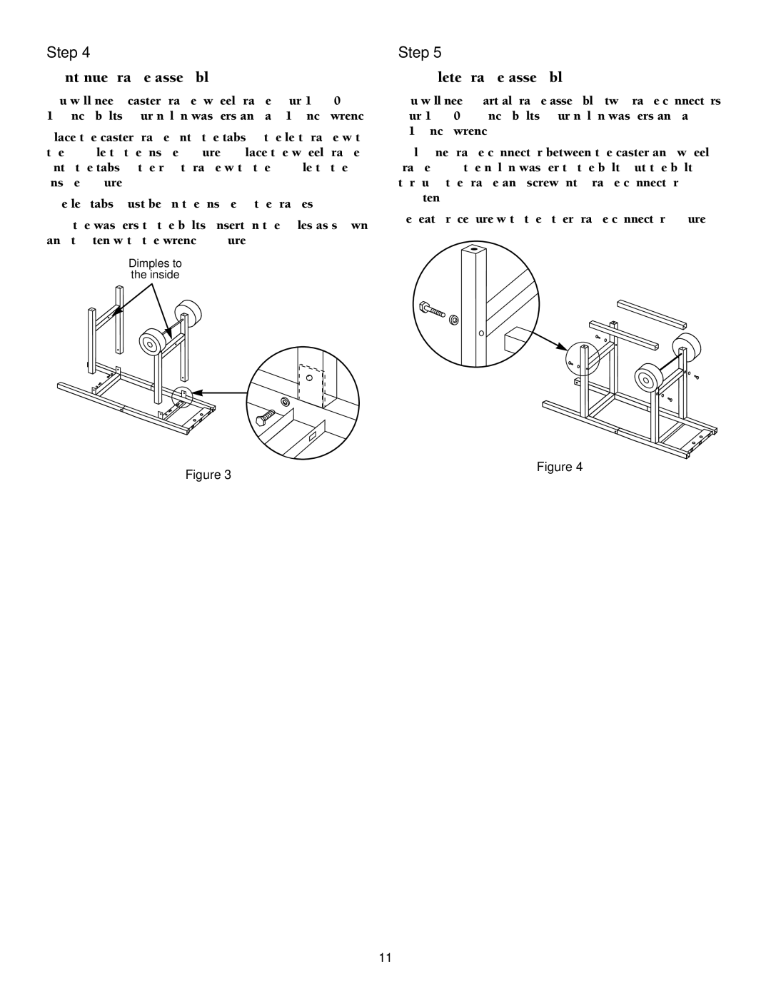 Weber 1000 LX owner manual Continue frame assembly, Complete frame assembly 