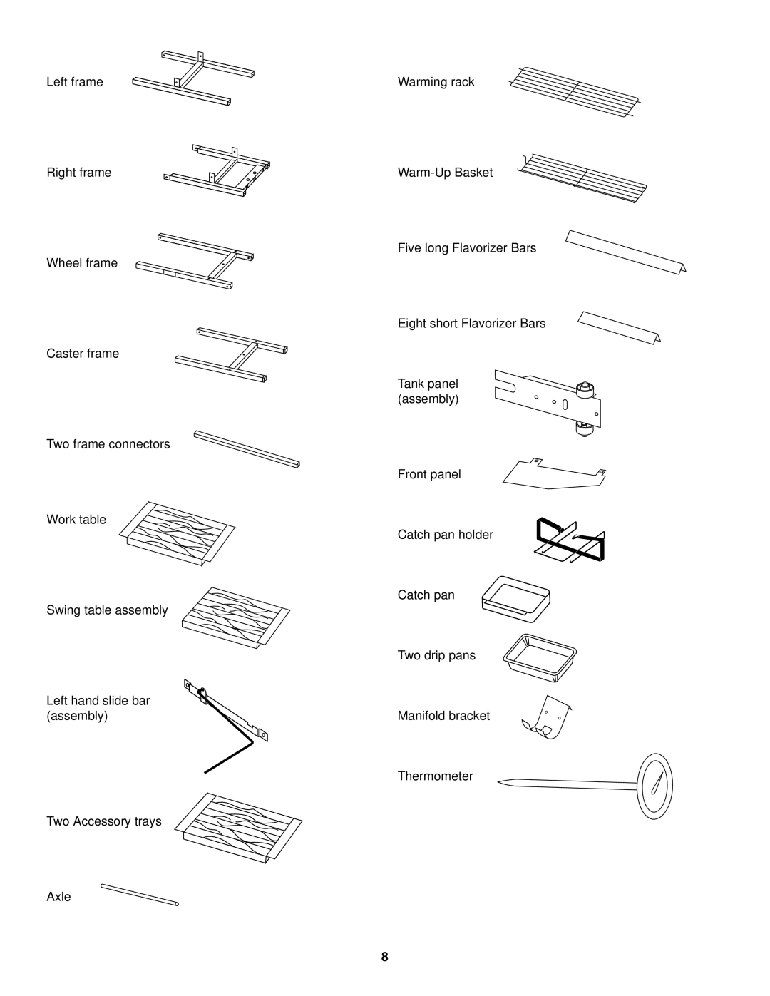 Weber 1100 LP owner manual 