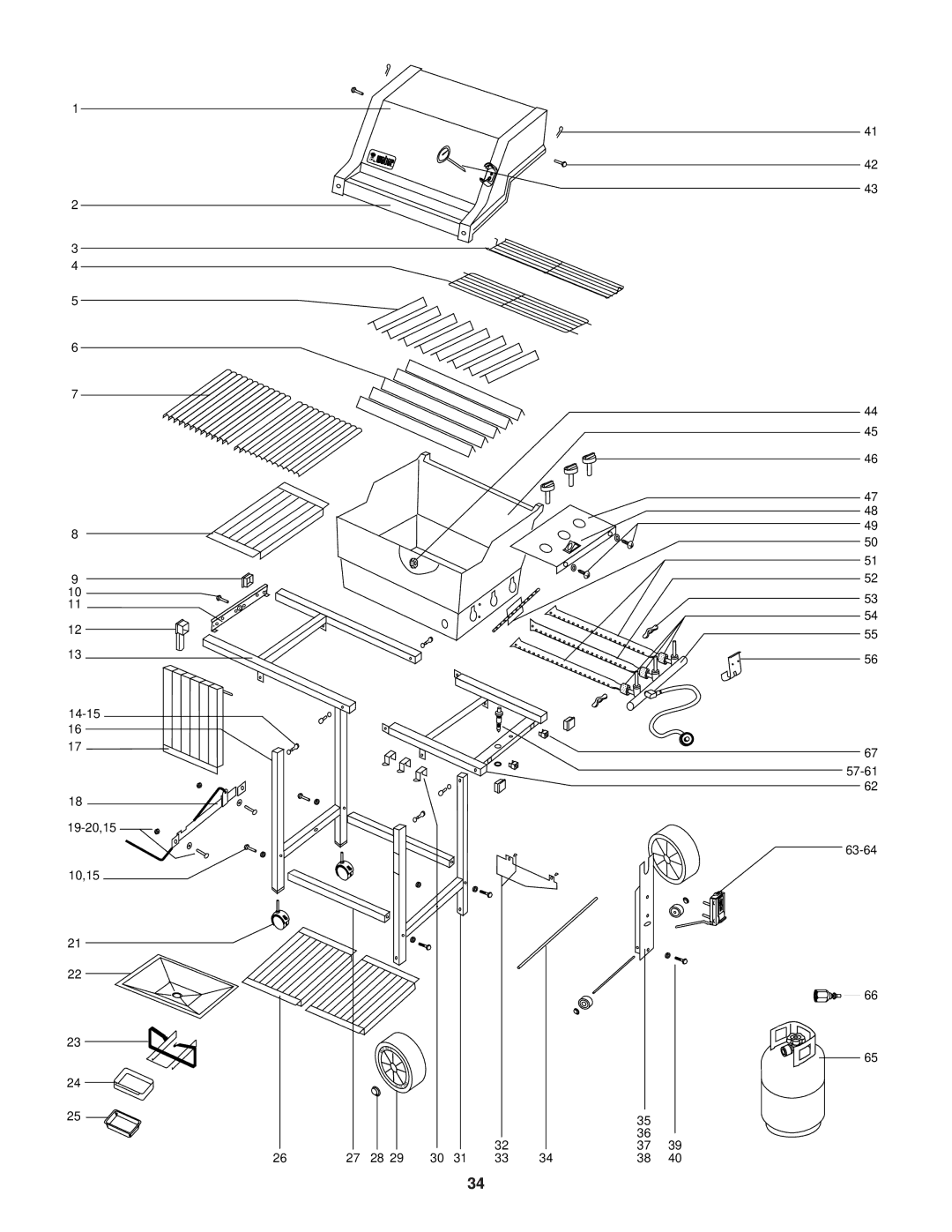 Weber 1200 owner manual 14-15 19-20,15 10,15 