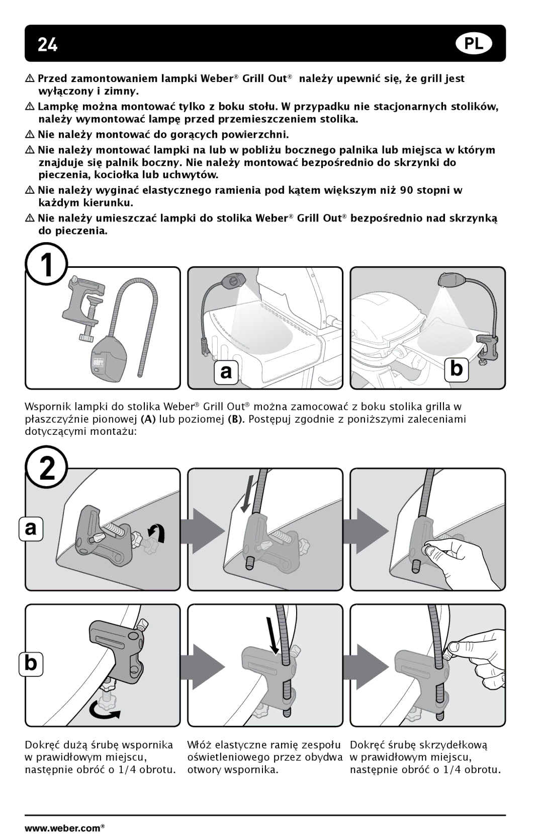 Weber 178759 manual 