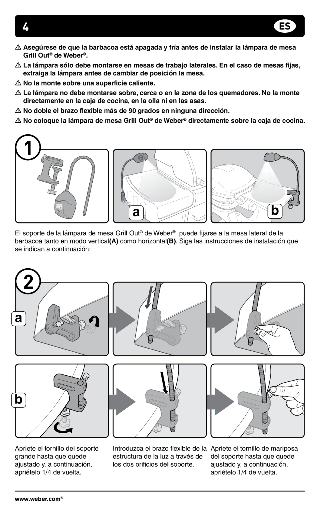 Weber 178759 manual 