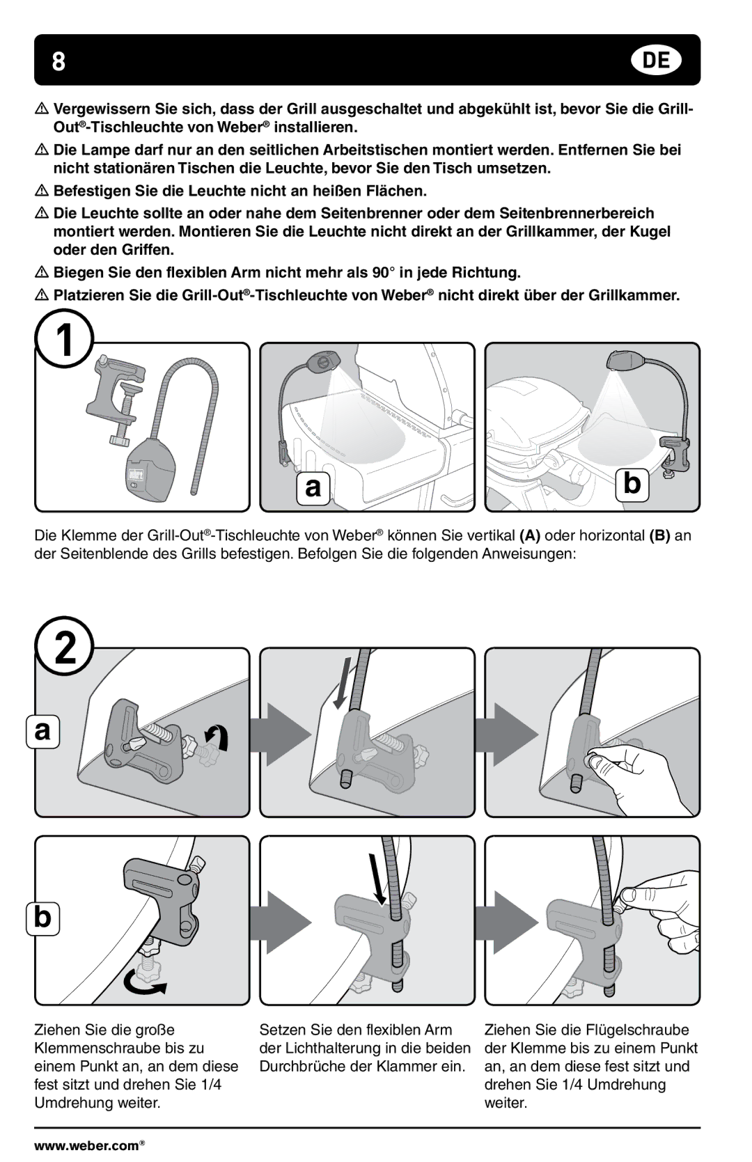 Weber 178759 manual 