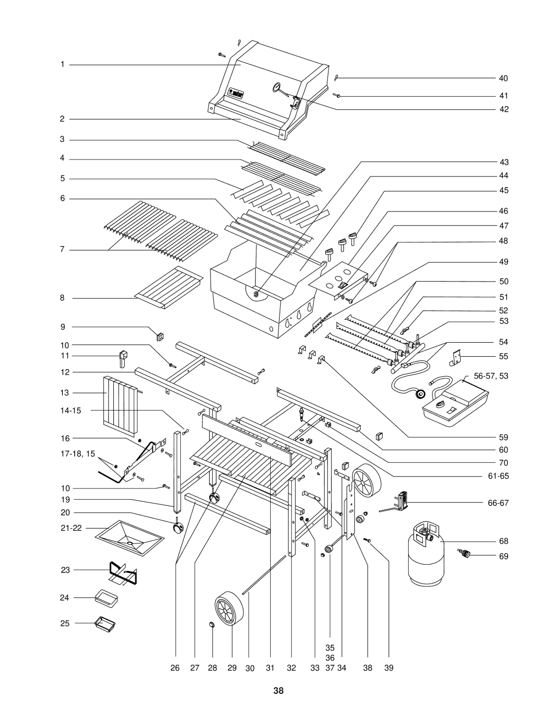 Weber 3000 owner manual 14-15 17-18 21-22 26 27 