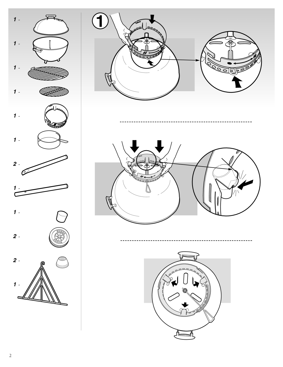 Weber 10, 30792 01 manual 