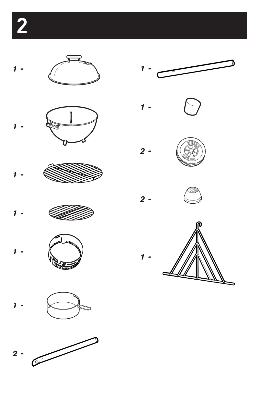 Weber 30792 manual 