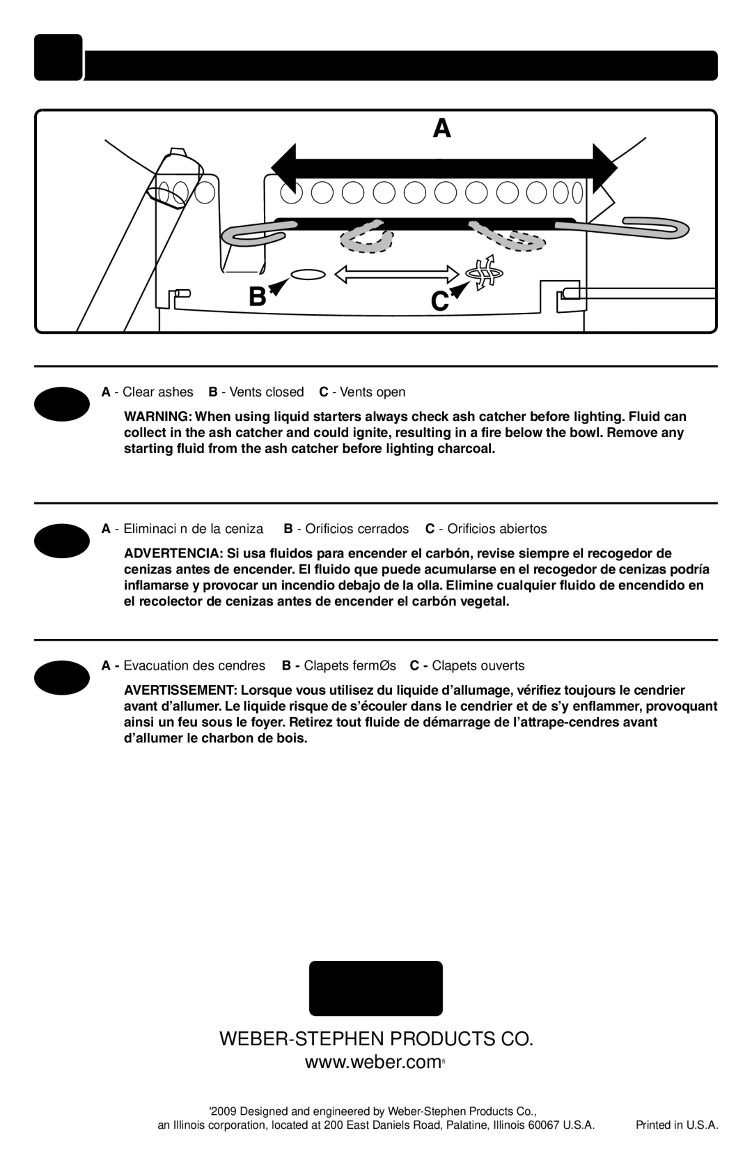 Weber 30792_080309 manual WEBER-STEPHEN Products CO 