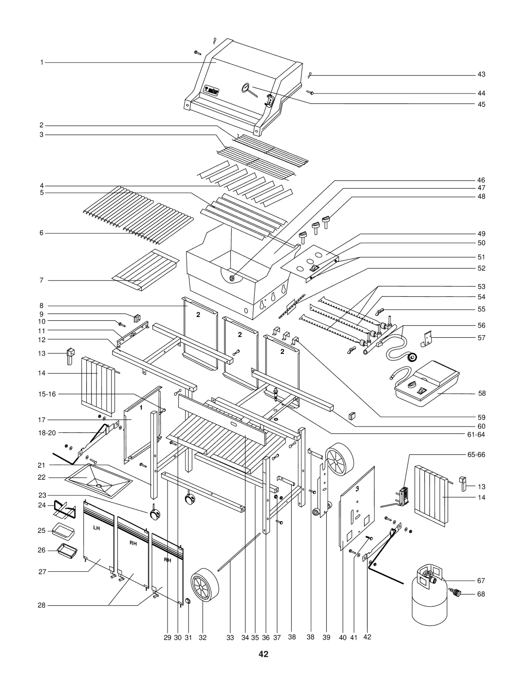 Weber 3400 Series owner manual 15-16 18-20 