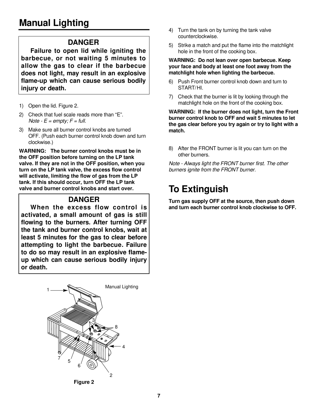 Weber 3400 warranty Manual Lighting 