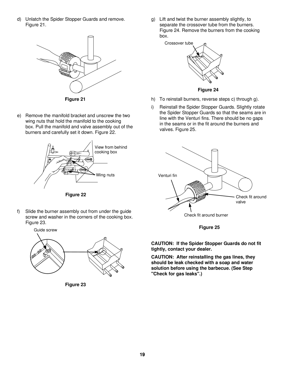 Weber 3400 warranty View from behind cooking box Wing nuts 