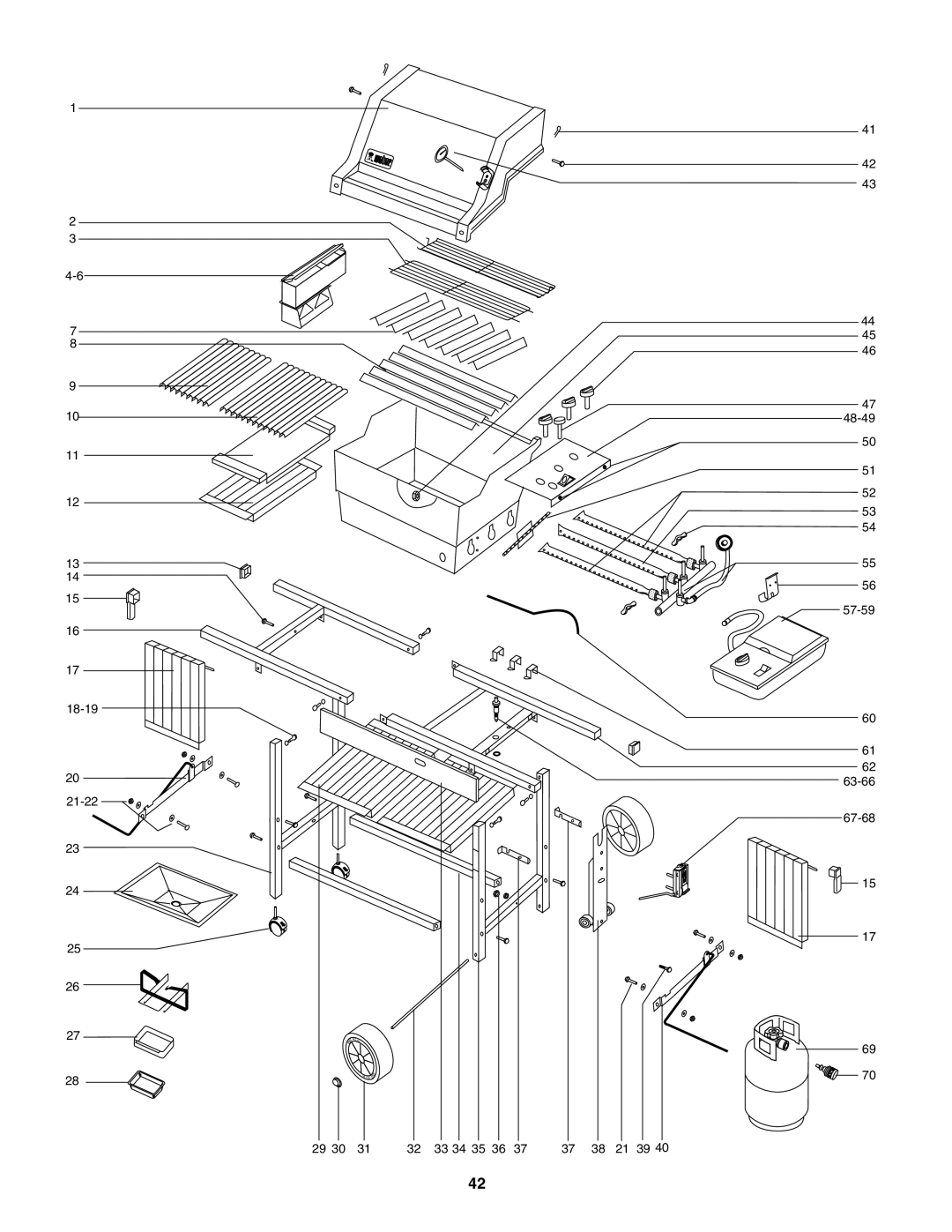 Weber 4000 owner manual 18-19 21-22 