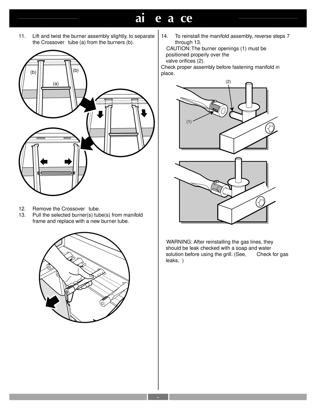 Weber 42092 manual Positioned properly over 