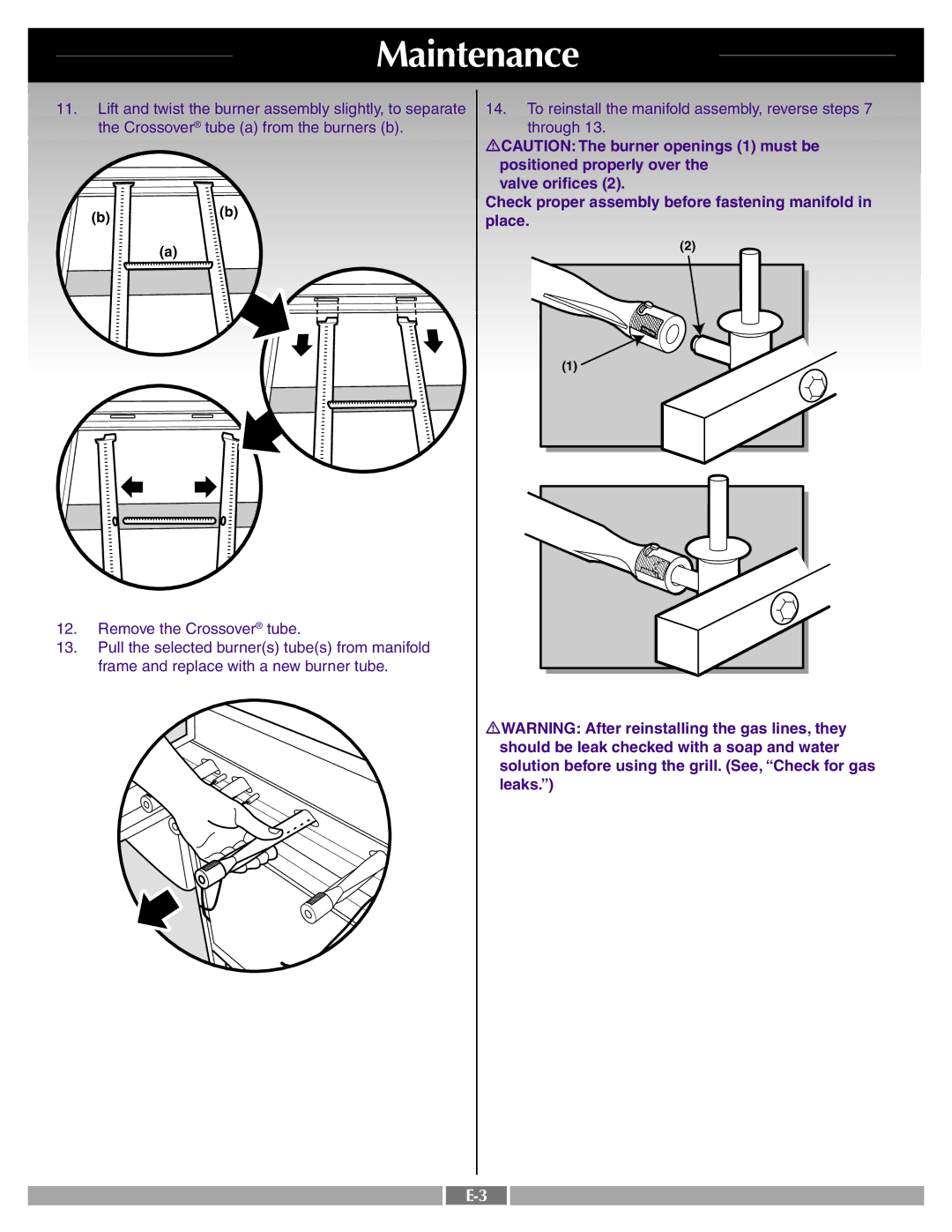 Weber 42097 manual Positioned properly over 