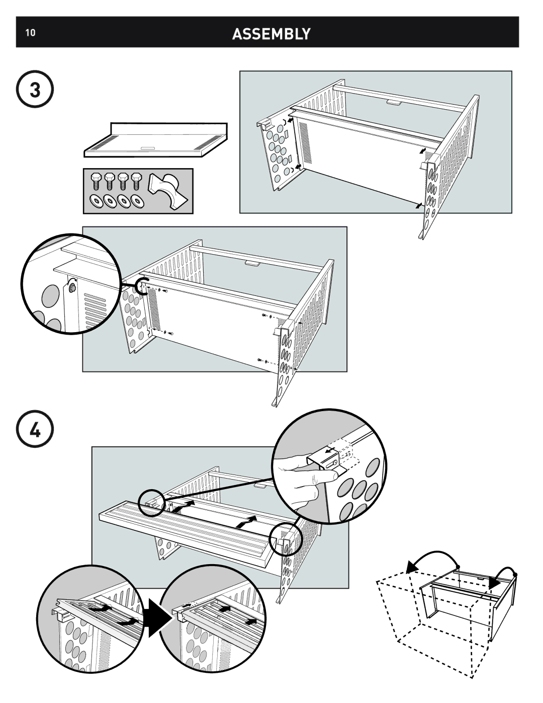 Weber 42370 dimensions Assembly 