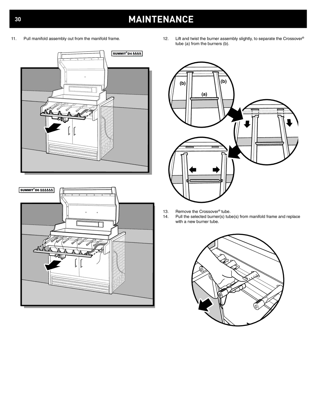 Weber 42372 manual 30MAINTENANCE, BB 