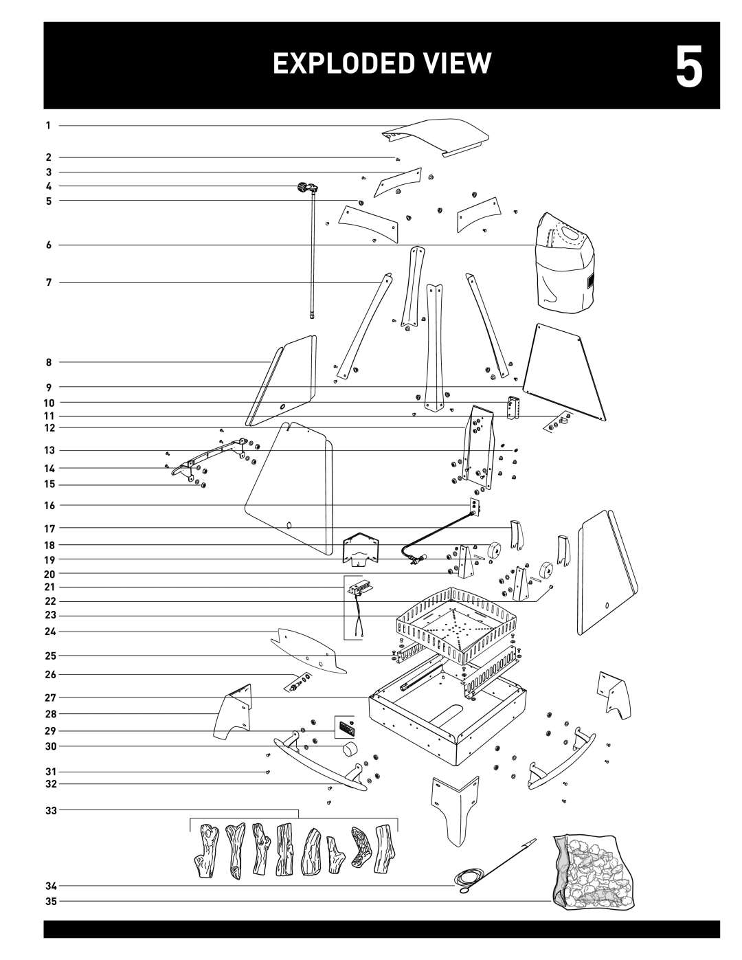 Weber 43028 manual Exploded View 