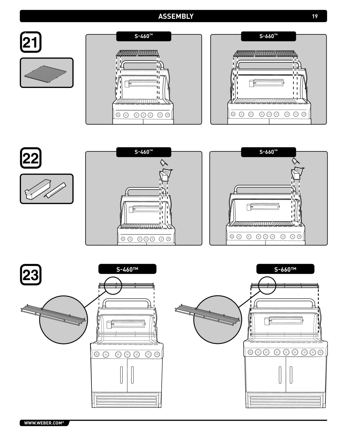 Weber 43270 manual 460 660 