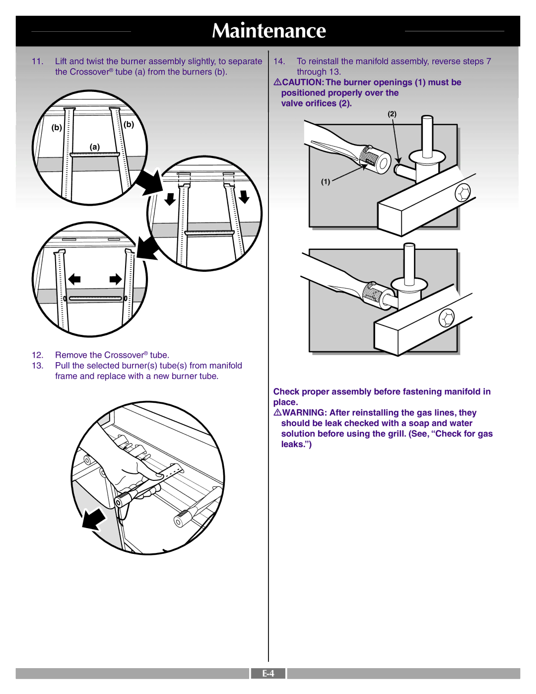 Weber 43720 manual Positioned properly over 