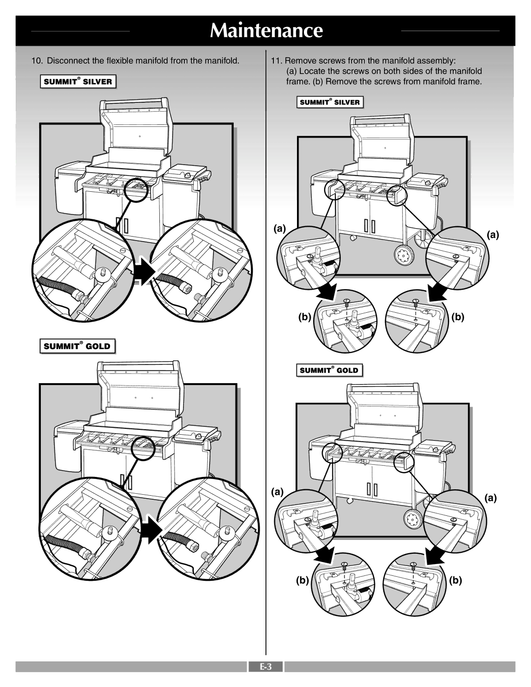 Weber 43721 manual Maintenance 