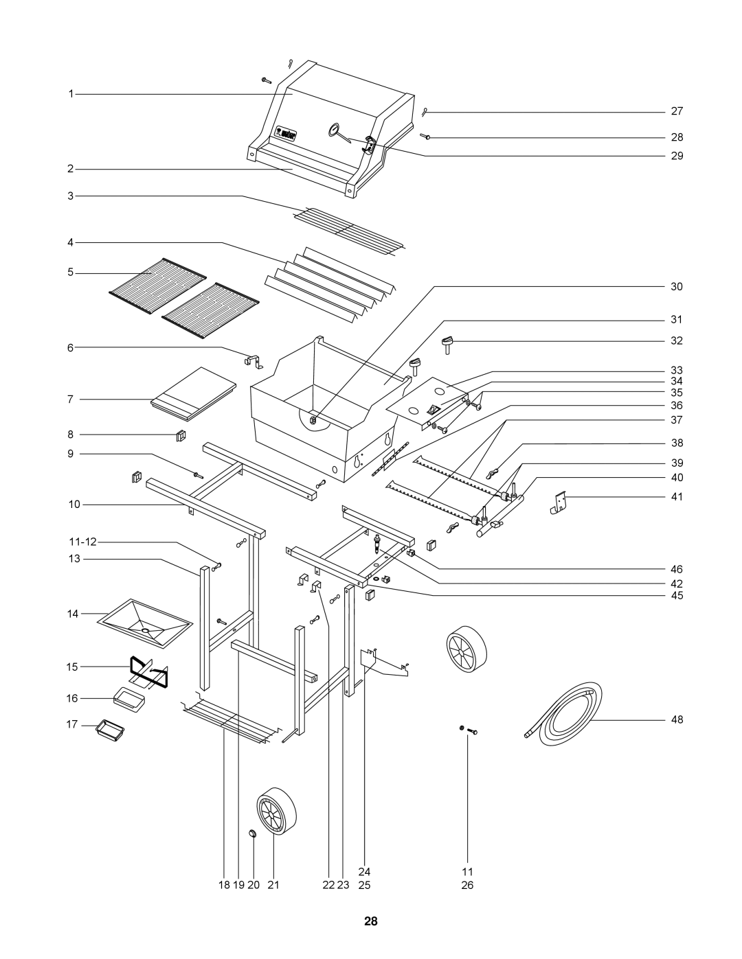 Weber 500 Series owner manual 11-12 