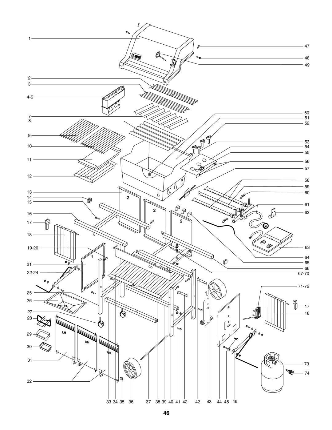 Weber 5000 Series owner manual 19-20 22-24 