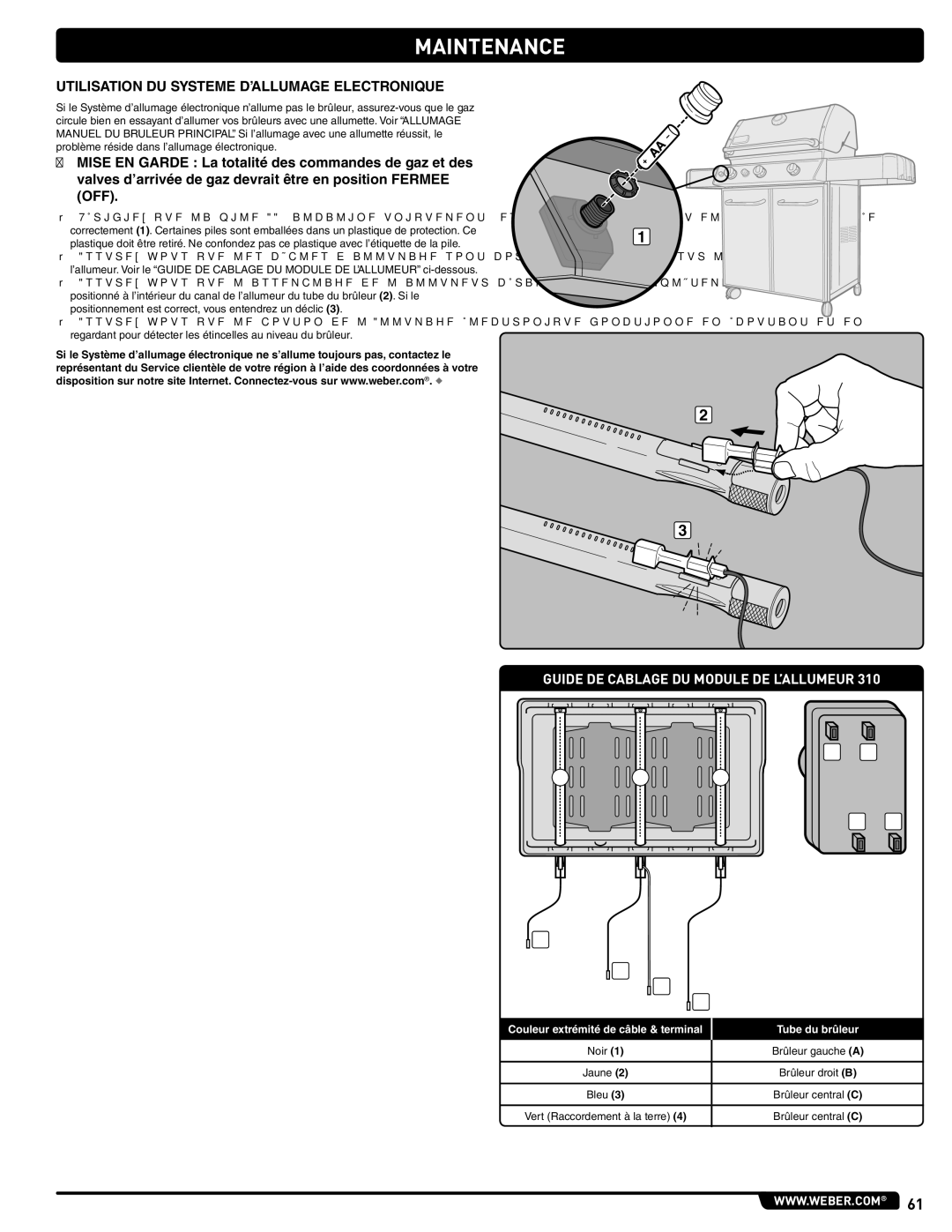 Weber 54381 manual Utilisation DU Systeme D’ALLUMAGE Electronique, Guide DE Cablage DU Module DE L’ALLUMEUR 