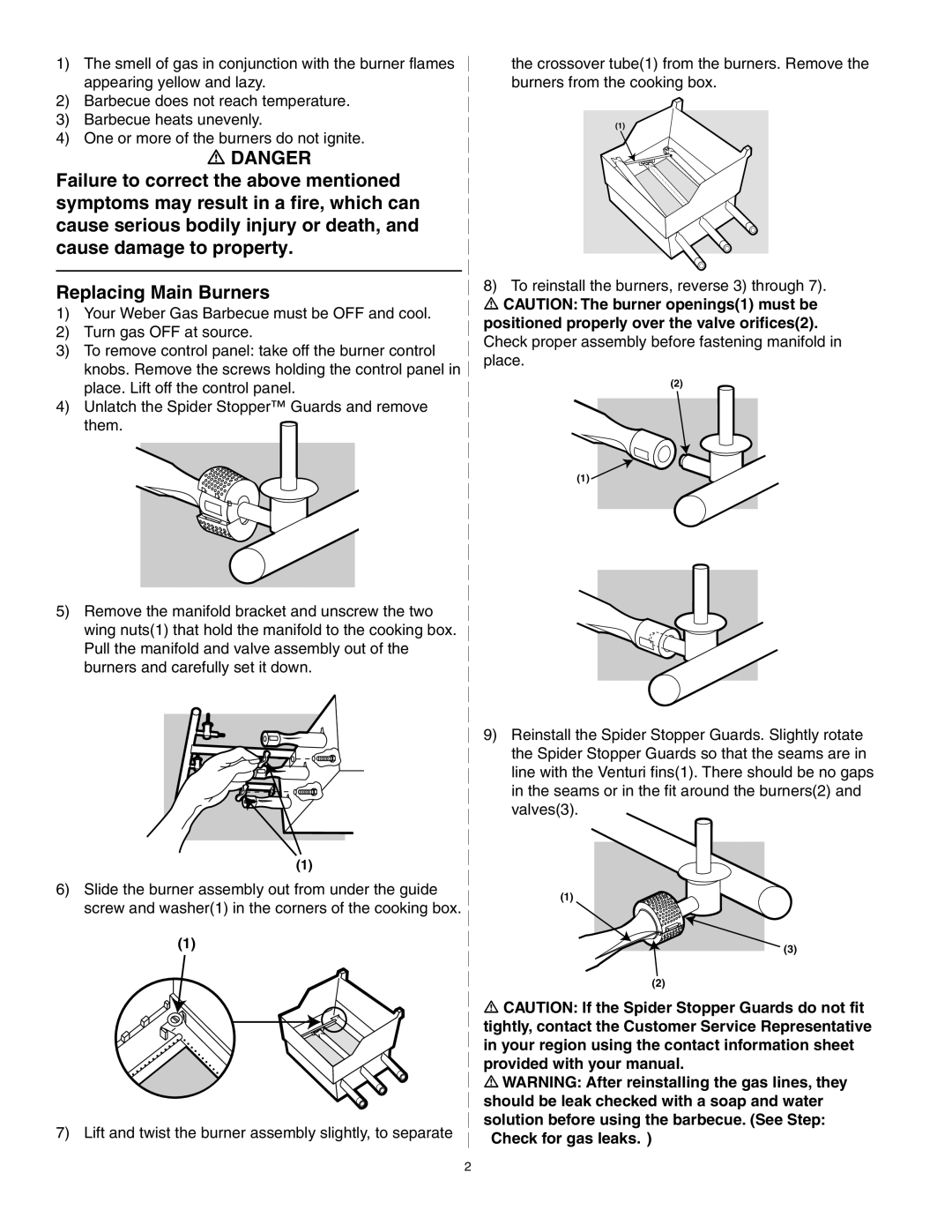 Weber 55009 manual 