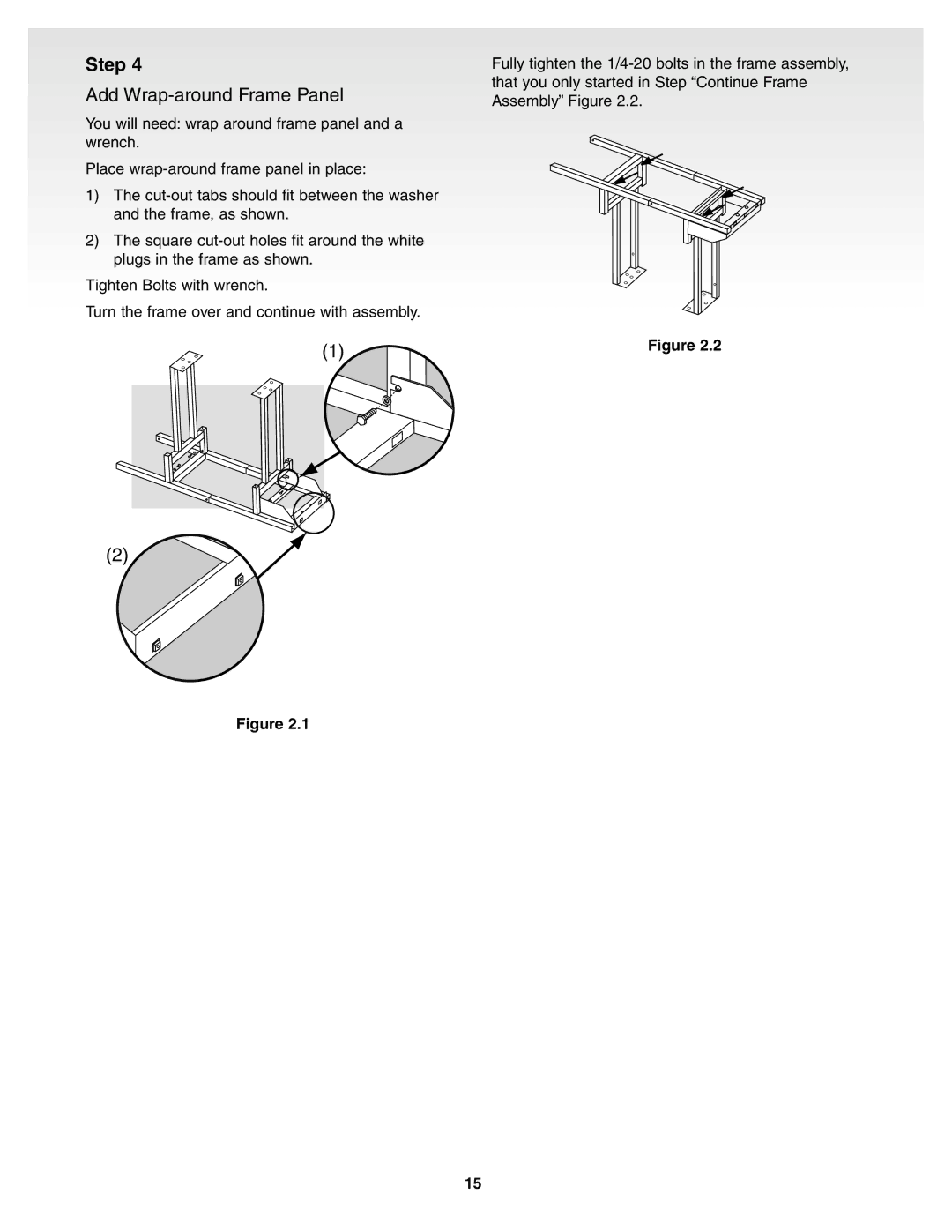 Weber Genesis Silver B Gas Grill, 55159 manual Add Wrap-around Frame Panel 