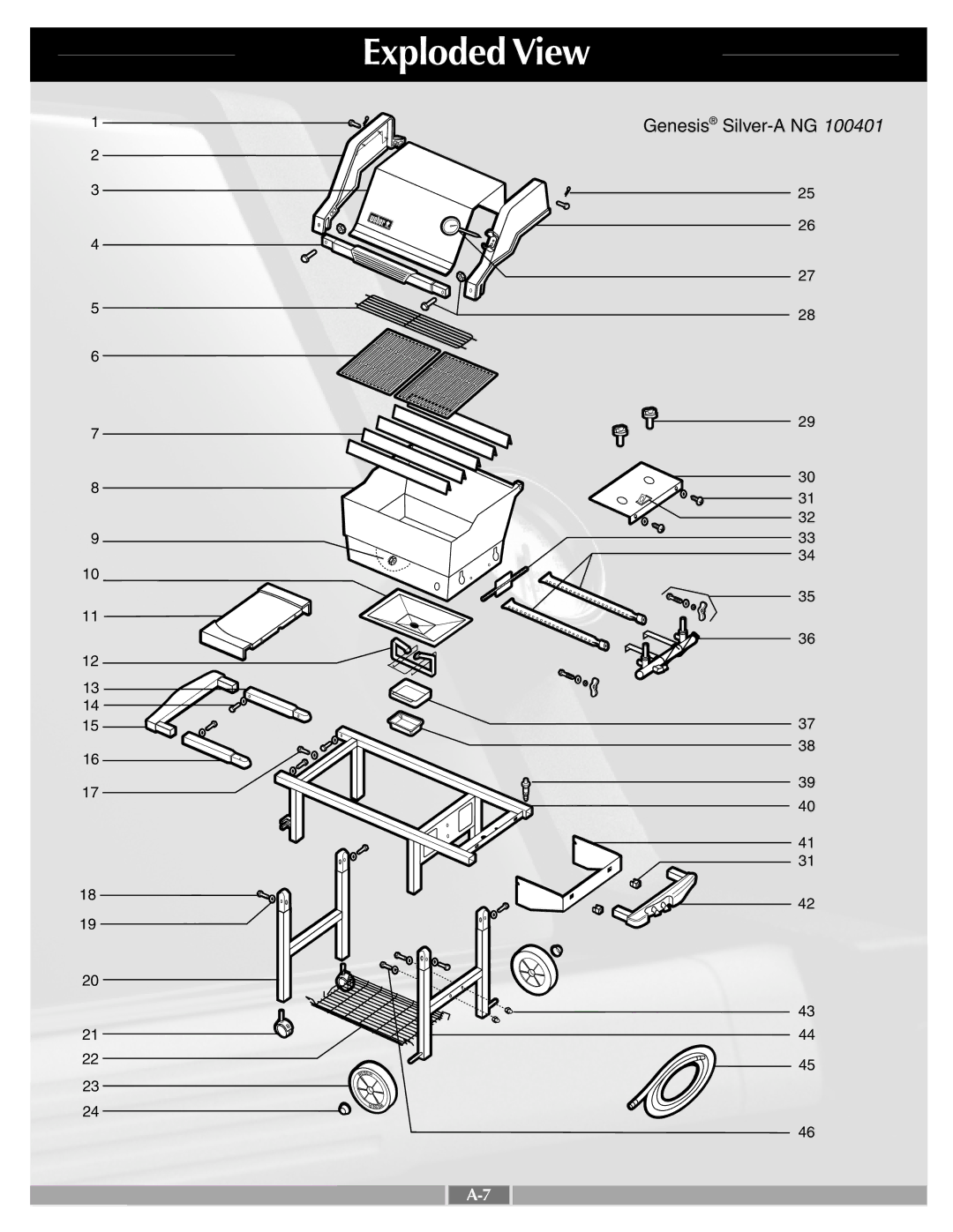 Weber 55263 manual Exploded View 