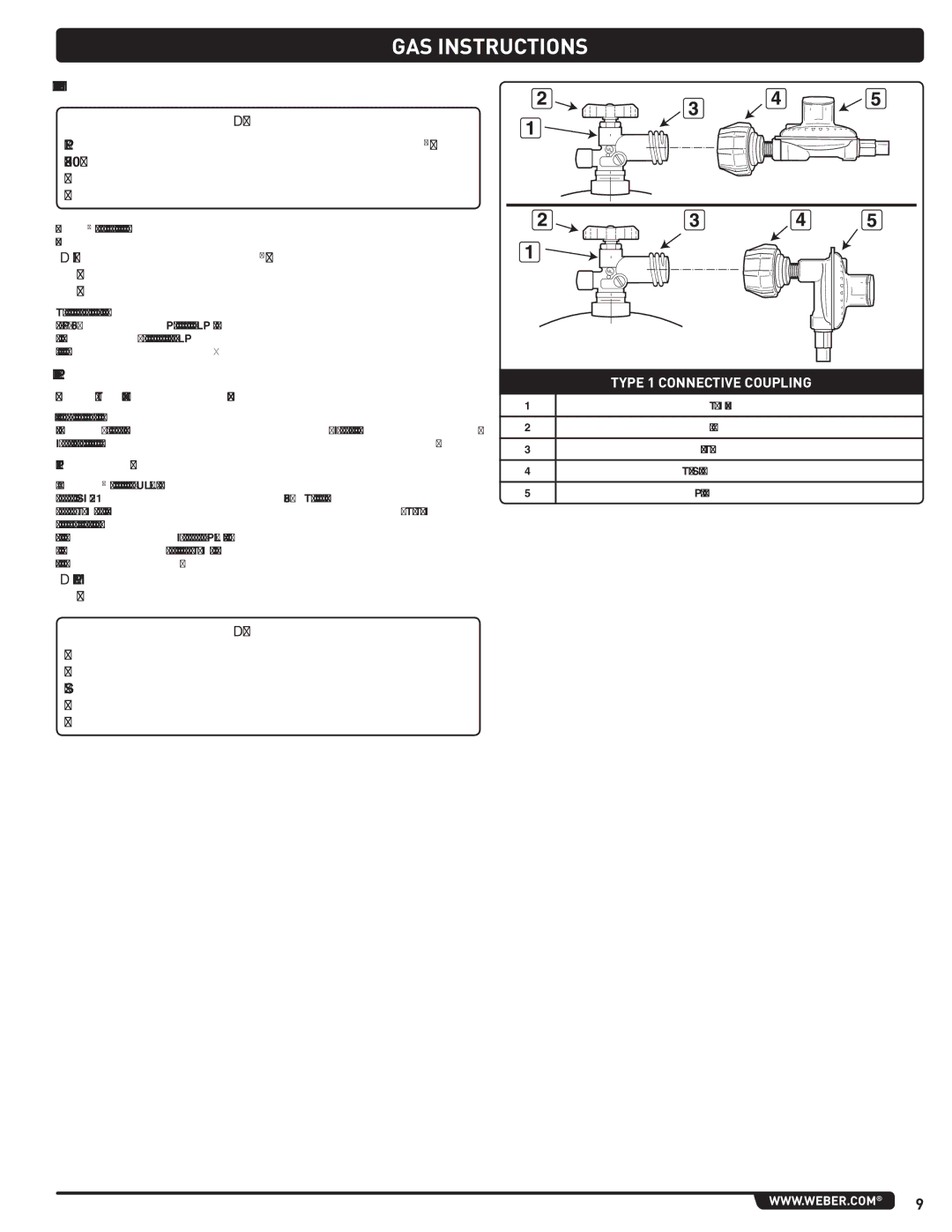 Weber 56204 manual Important LP Cylinder Information, Leak Check Preparation, Check That All Burner Valves Are Off 