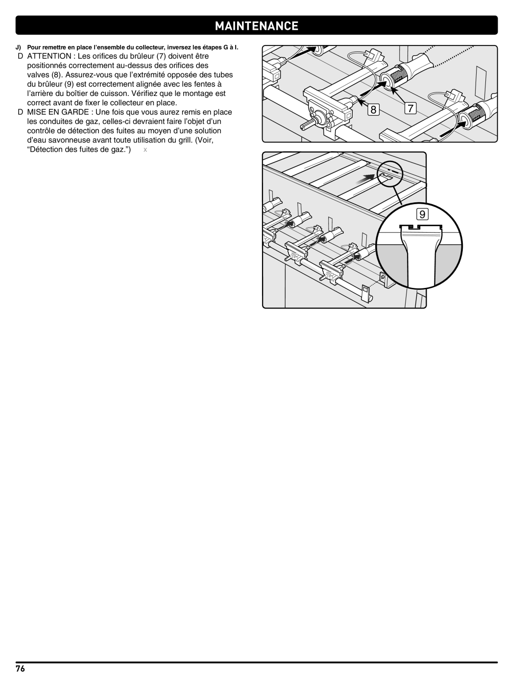 Weber 56216 manual Maintenance 