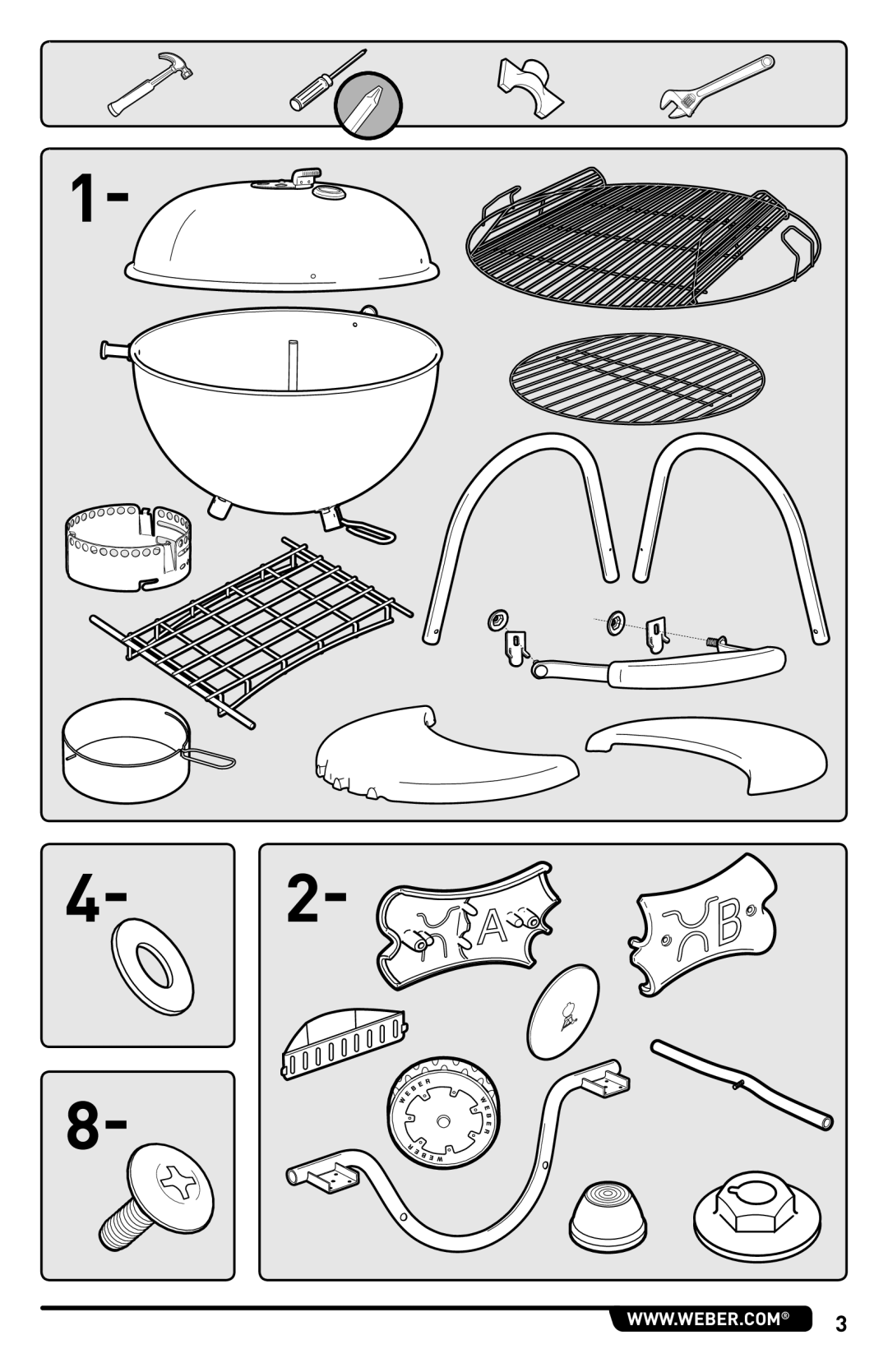 Weber 120409, 56224 manual 