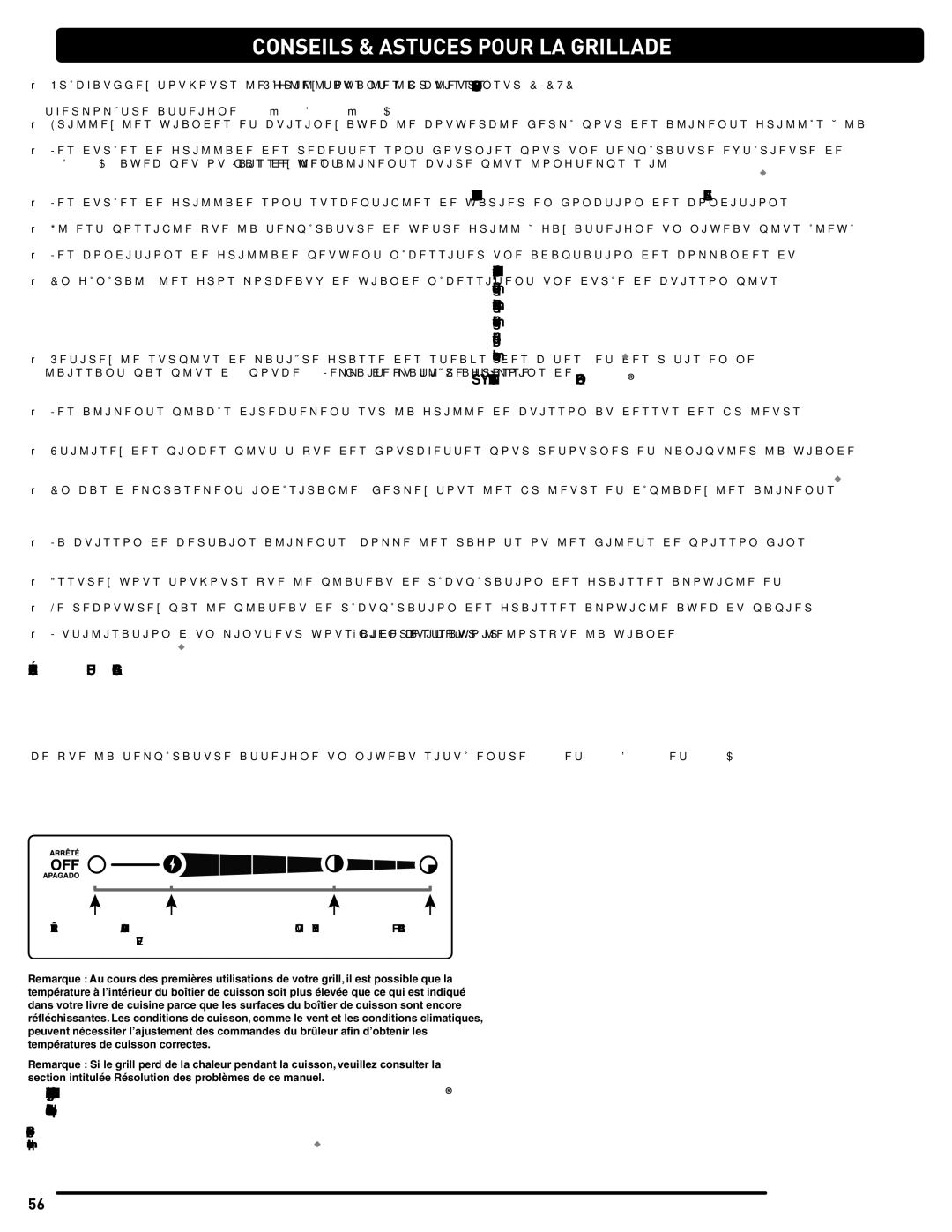 Weber 56514 manual Conseils & Astuces Pour LA Grillade, Préchauffage, Cuisson Couverte, Ecoulements DE JUS ET DE Graisses 