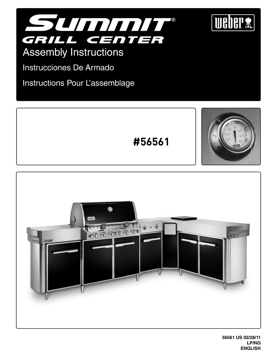 Weber manual #56561 