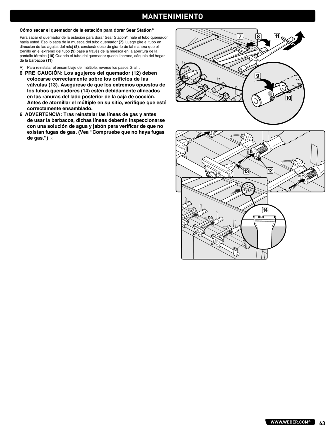 Weber 56576 manual 115 