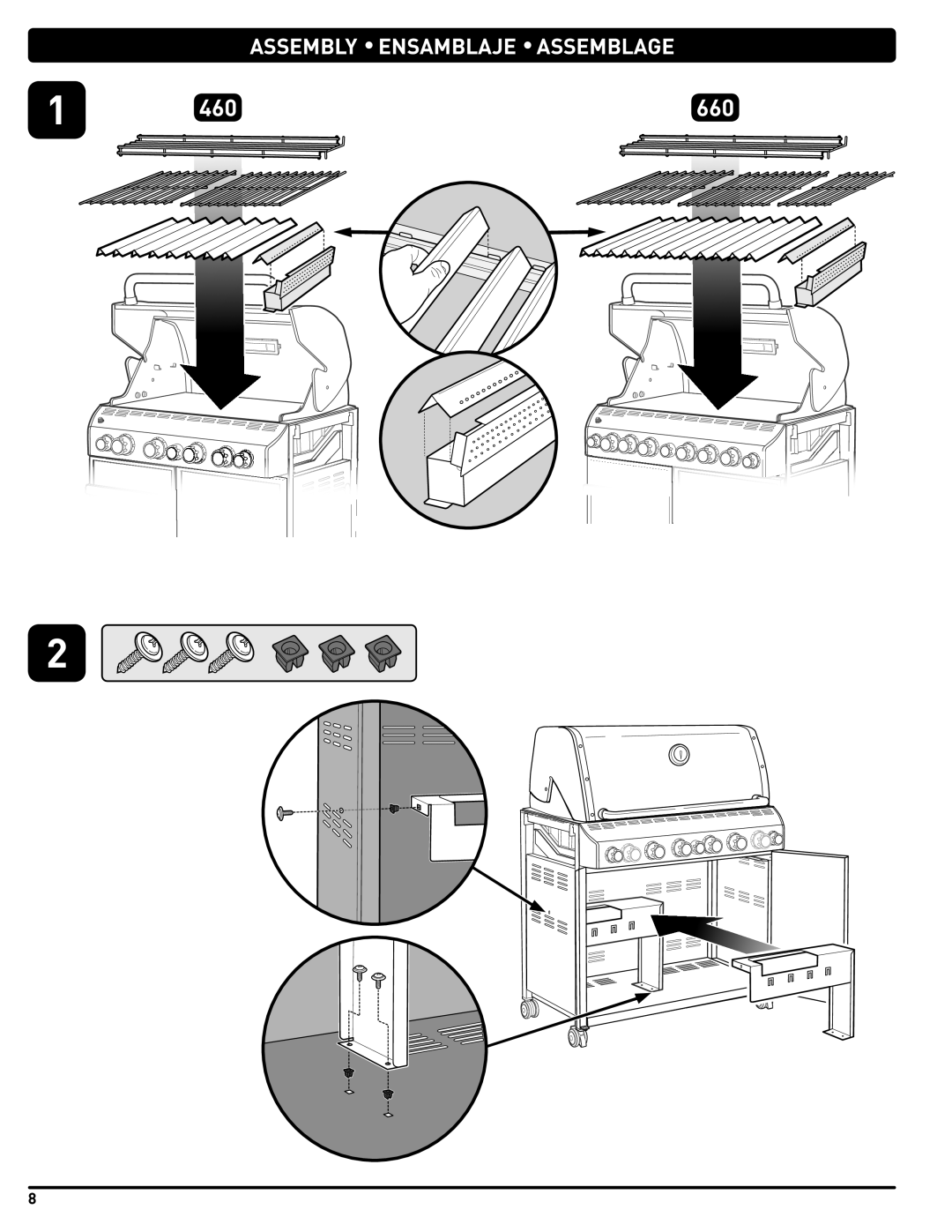 Weber #56580 manual 460 660 