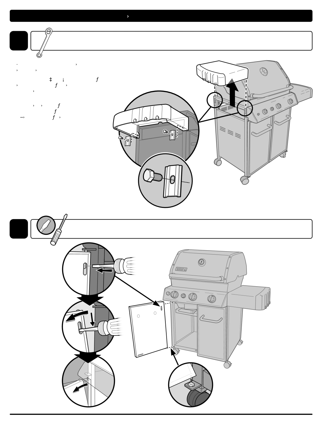 Weber 56733 manual Assembly Ensamlaje Assemblage 