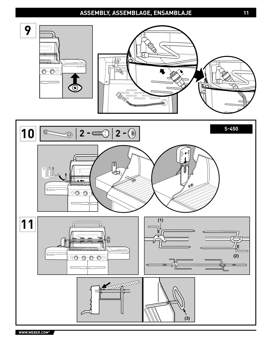 Weber 89559 manual 450 