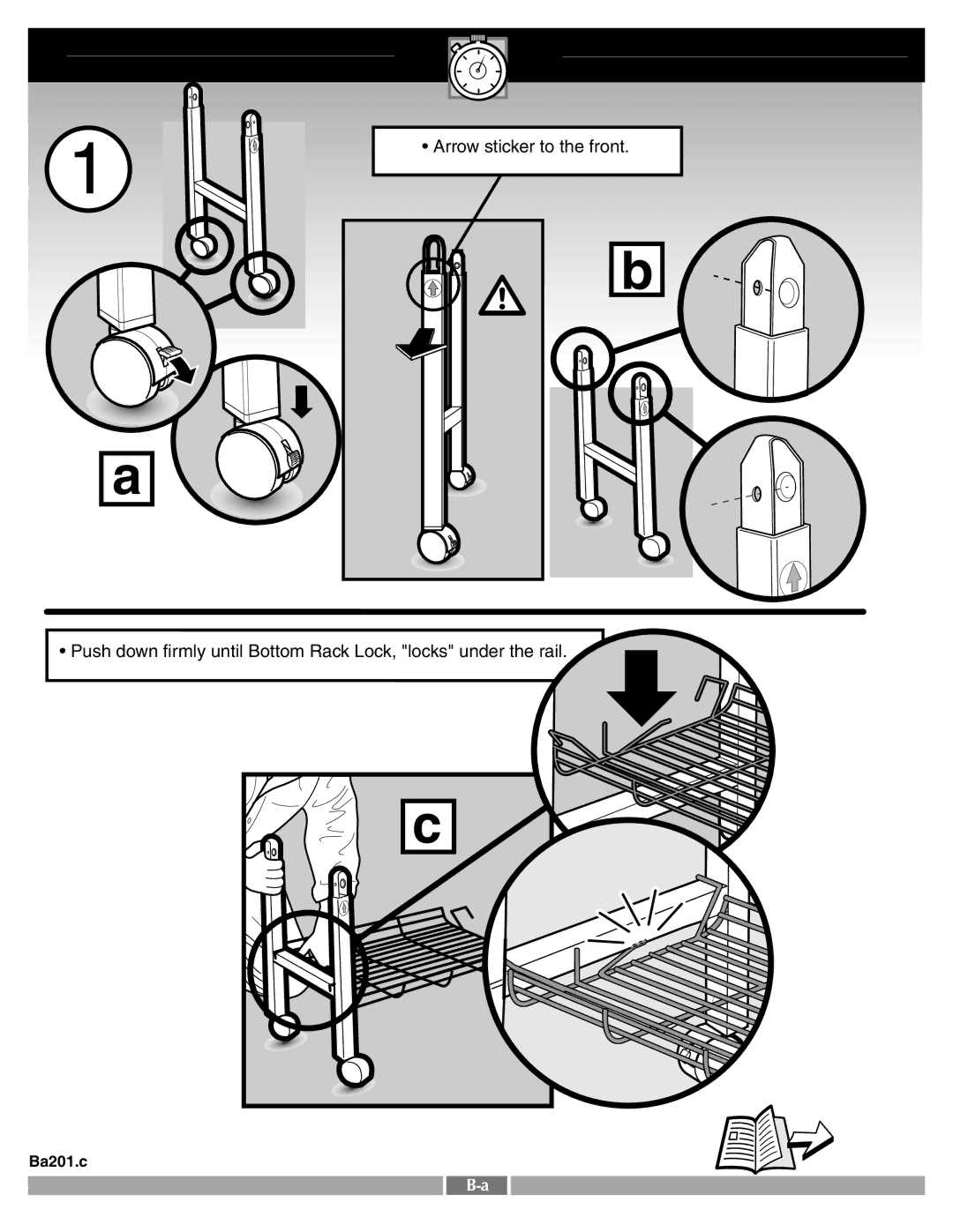 Weber A205_LP.c, B201_LP.b, D201_LP.c, E201.c, C201_LP.c manual Ba201.c 