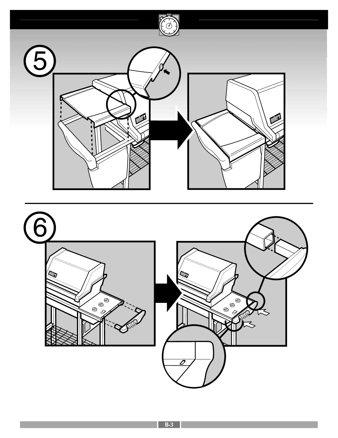 Weber C201_LP.c, A205_LP.c, B201_LP.b, D201_LP.c, E201.c, Ba201.c manual 