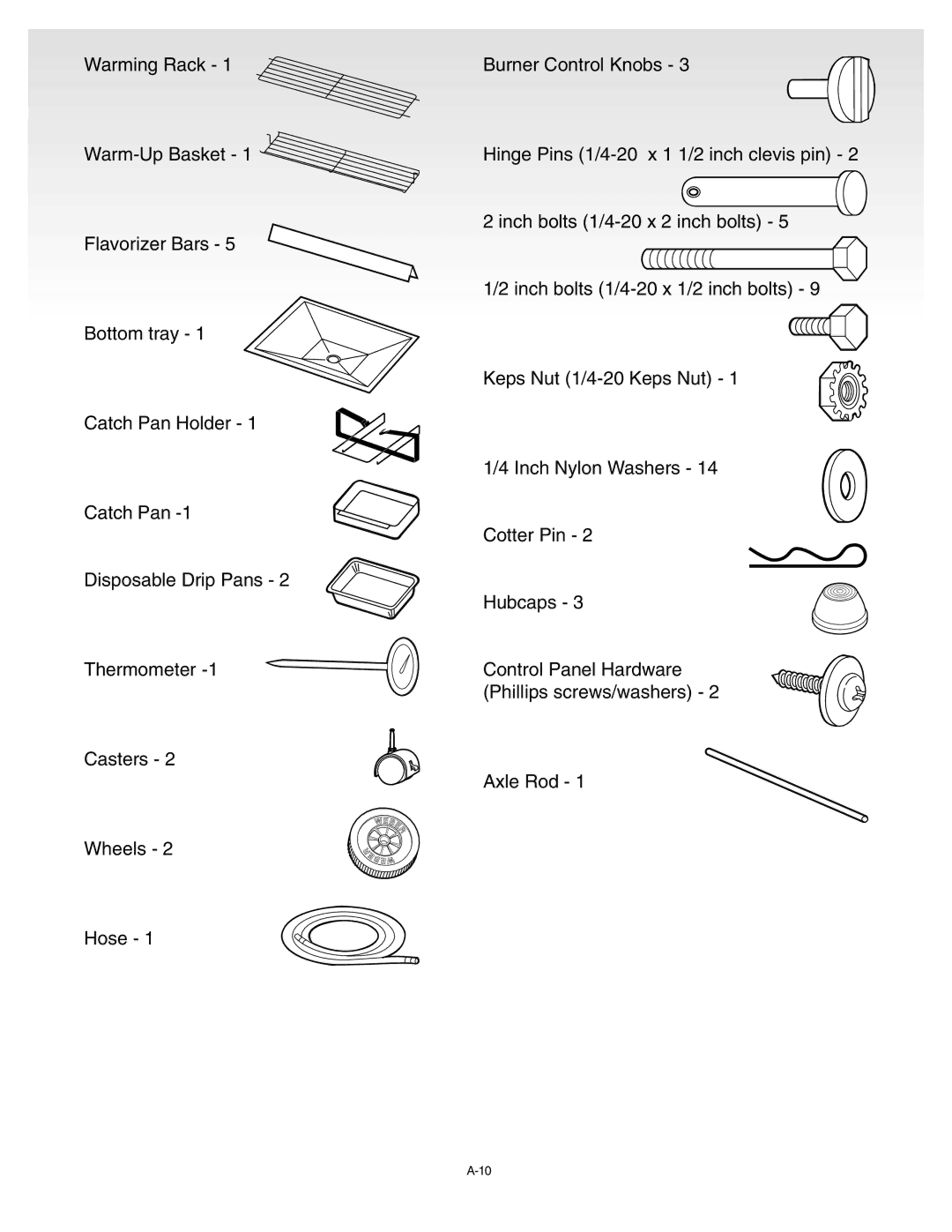 Weber A101.c, B067.E, genesis silver b natural gas grill manual 