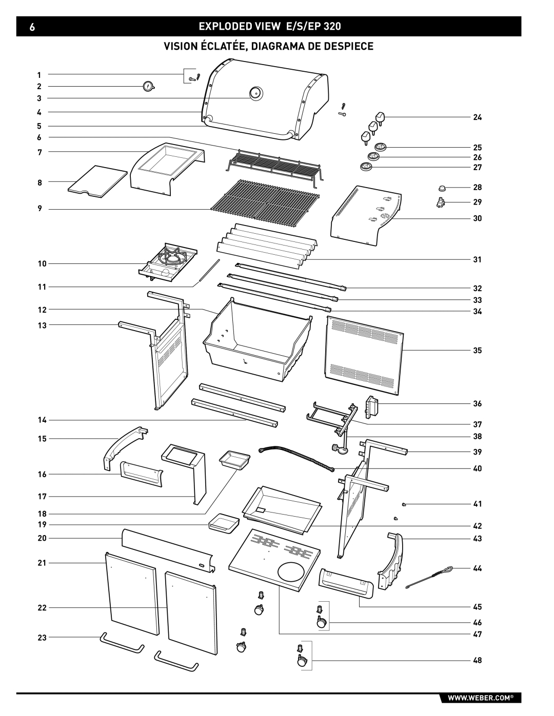 Weber E/S-320 manual $ $ 