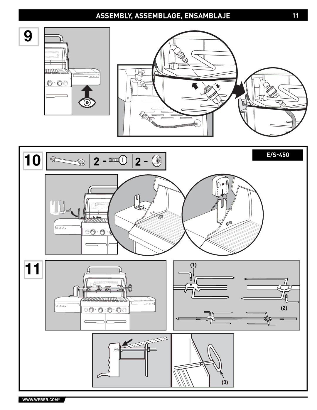 Weber E/S-420 manual 450 