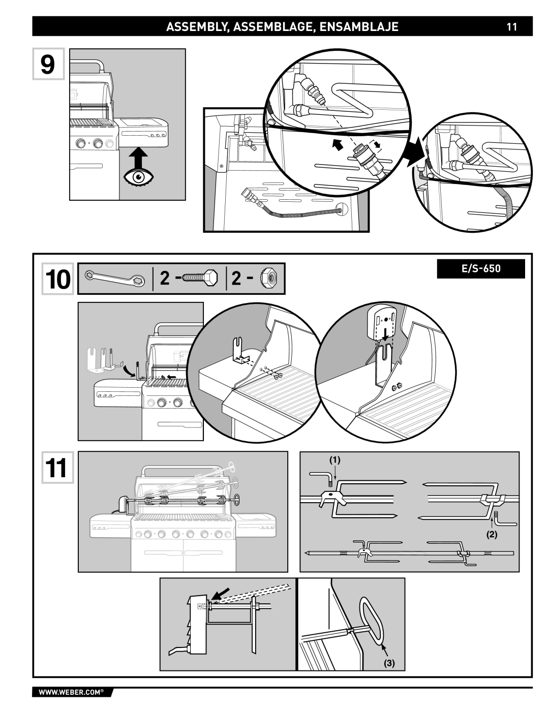 Weber E/S 650 manual 