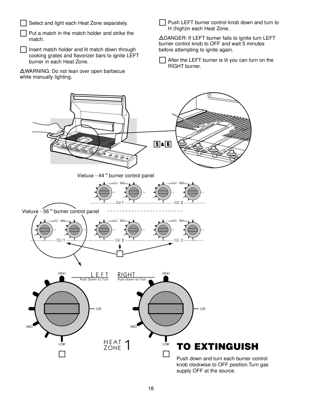 Weber Gas Burner manual To Extinguish 