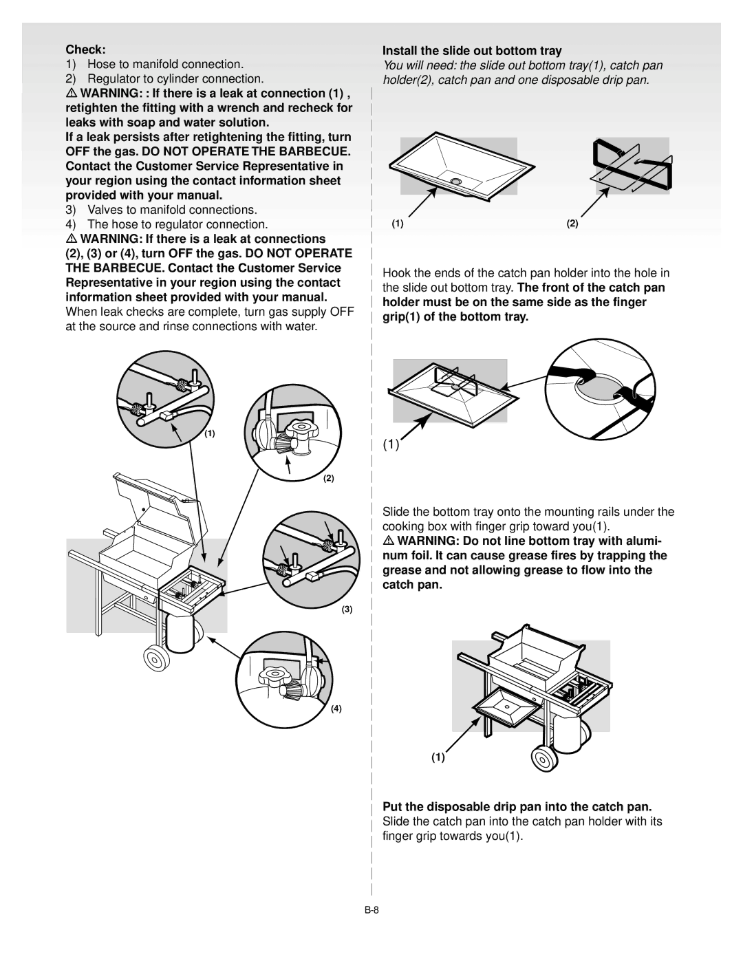 Weber Gas Grill manual Check 