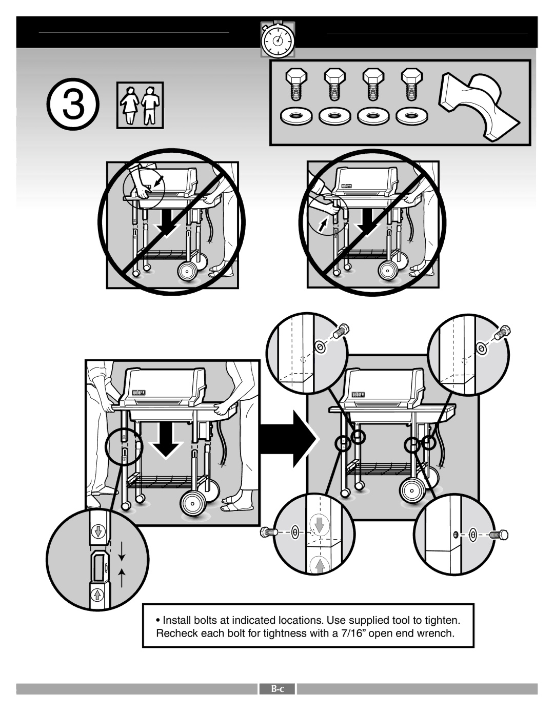 Weber LP GAS GRILL manual 