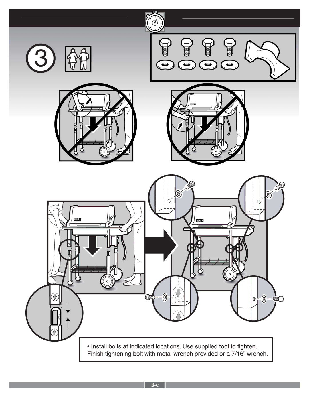 Weber LPG Gas Grill manual 